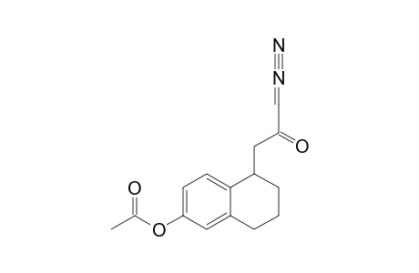 6-ACETOXY-1-(3-DIAZO-2-OXOPROPYL)-1,2,3,4-TETRAHYDRONAPHTHALENE