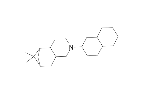 Bicyclo[3.1.1]heptane-3-methanamine, N-(decahydro-2-naphthalenyl)-N,2,6,6-tetramethyl-