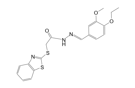 acetic acid, (2-benzothiazolylthio)-, 2-[(E)-(4-ethoxy-3-methoxyphenyl)methylidene]hydrazide