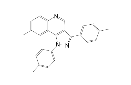8-methyl-1,3-bis(4-methylphenyl)-1H-pyrazolo[4,3-c]quinoline
