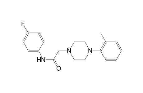 N-(4-fluorophenyl)-2-[4-(2-methylphenyl)-1-piperazinyl]acetamide