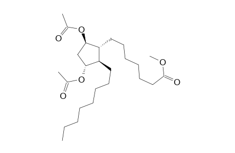 Prostan-1-oic acid, 9,11-bis(acetyloxy)-, methyl ester, (9.beta.,11.alpha.)-