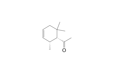 Ethanone, 1-(2,6,6-trimethyl-3-cyclohexen-1-yl)-, cis-