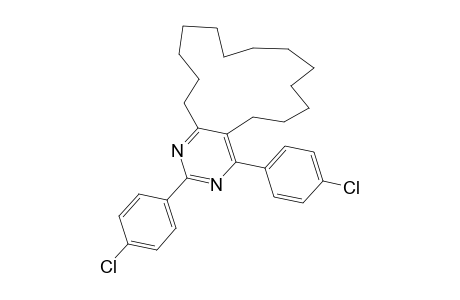 2,4-DI-(4-CHLOROPHENYL)-CYCLOPENTADECYL-[D]-PYRIMIDINE