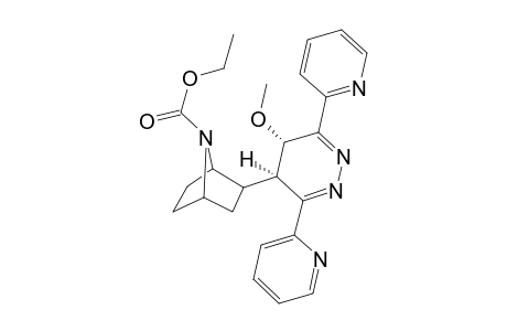 exo-2-((4R,5S)-5-Methoxy-3,6-dipyridin-2-yl-4,5-dihydropyridazin-4-yl)-7-azabicyclo[2.2.1]heptane-7-carboxylic Acid Ethyl Ester