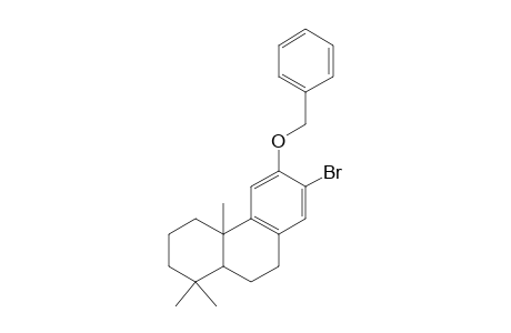 6-(benzyloxy)-7-bromo-1,1,4a-trimethyl-2,3,4,9,10,10a-hexahydrophenanthrene