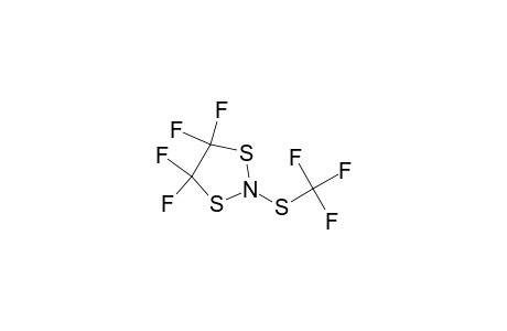 4,4,5,5-Tetrafluoro-2-(trifluoromethylthio)-1,3,2-dithiazolidine