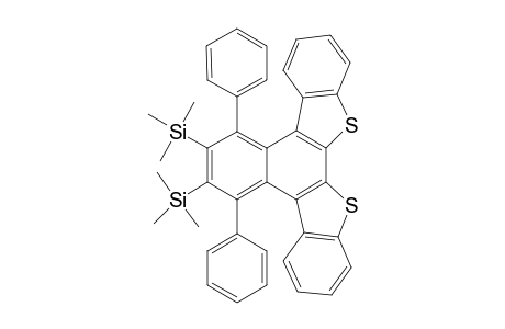 5,8- Diphenyl-6,7-bis(trimelhylsilyl)naphtho[2,1-b:3,4-b']bis[1]benzothiophene