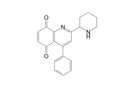 2-Piperidinyl-4-phenylquinoline-5,8-dione