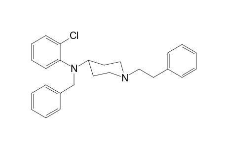 N-Benzyl-N-(2-chlorophenyl)-1-(2-phenylethyl)piperidin-4-amine
