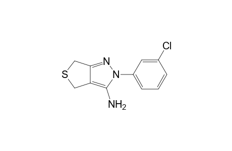 2-(3-Chlorophenyl)-2,6-dihydro-4H-thieno[3,4-c]pyrazol-3-amine