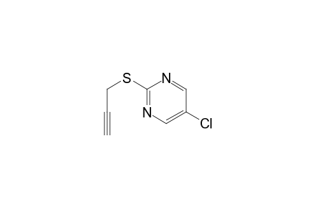 5-Chloranyl-2-prop-2-ynylsulfanyl-pyrimidine
