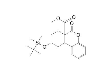 9-[(tert-Butyldimethylsilyl)oxy]-6a-(methoxycarbonyl)-6a,7,10,10a-tetrahydro-6H-dibenzo[b,d]pyran-6-one