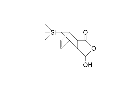 8-Trimethylsilyl-3-hydroxy-3a,4,7,7a-tetrahydro-4,7-methano-(3H)-isobenzofuran-1-one