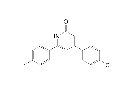 4-(4-Chlorophenyl)-6-(4-methylphenyl)-2-pyridone