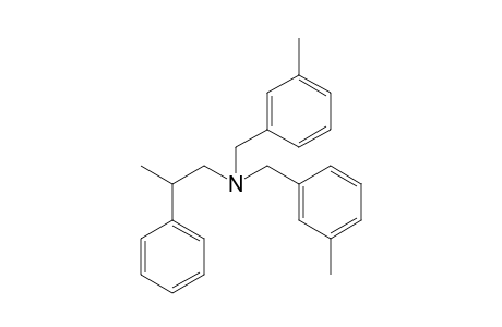 N,N-Bis(3-methylbenzyl)-2-phenylpropan-1-amine