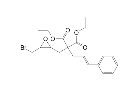 Ethyl 6-Bromo-4,5-epoxy-2-ethoxycarbonyl-2-(3'-phenyl-2'-propenyl)hexanoate