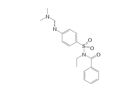 N-ethyl-(4-dimethylaminomethylenaminophenylsulfonyl)benzamide