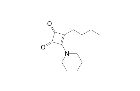 3-butyl-4-(1-piperidinyl)cyclobut-3-ene-1,2-dione