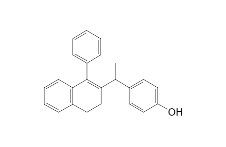 4-(1-(1-Phenyl-3,4-dihydronaphthalen-2-yl)ethyl)phenol