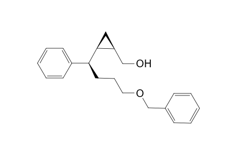 (1R*,2R*)-[2-(4-(Benzyloxy-(1S*)-1-phenylbutyl}cyclopropylmethanol