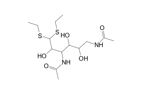 D-Altrose, 3,6-bis(acetylamino)-3,6-dideoxy-, 1-(diethyl mercaptal)