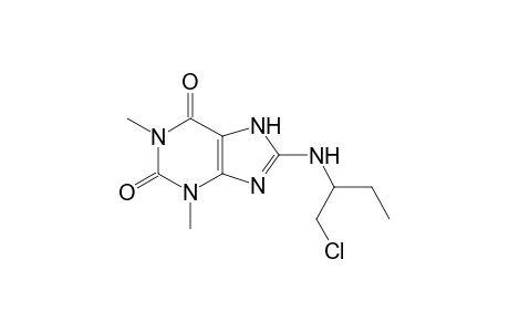 R-(+)-8-{[1-(chloromethyl)propyl]amino}theophylline