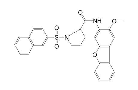 N-(2-methoxy-3-dibenzofuranyl)-1-(2-naphthalenylsulfonyl)-2-pyrrolidinecarboxamide