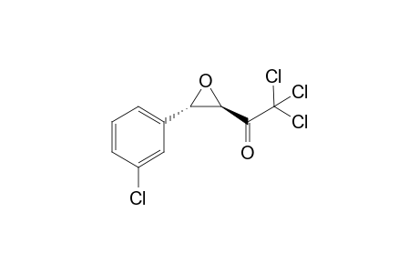 2,2,2-Trichloro-1-((2R,3S)-3-(3-chlorophenyl)oxiran-2-yl)ethanone