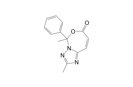 2,5-Dimethyl-5-phenyl-[1,2,4]triazolo[1,5-c][1,3]oxazepin-7-one