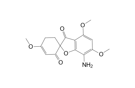 7-Amino-3',4,6-trimethoxy-spiro[benzofuran-2,6'-cyclohex-2-ene]-1',3-dione