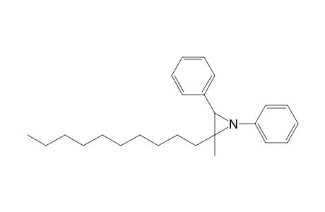 (E)-2-Decyl-2-methyl-1,3-diphenylaziridine