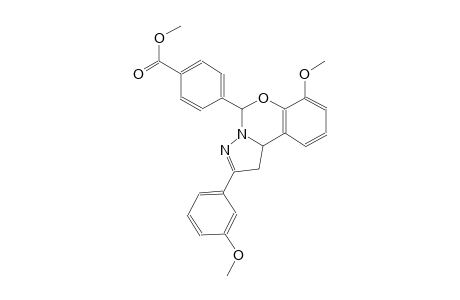 benzoic acid, 4-[1,10b-dihydro-7-methoxy-2-(3-methoxyphenyl)pyrazolo[1,5-c][1,3]benzoxazin-5-yl]-, methyl ester