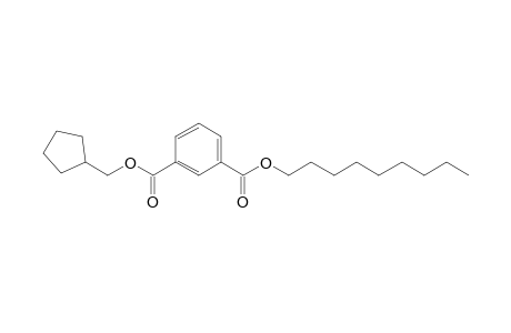 Isophthalic acid, cyclopentylmethyl nonyl ester