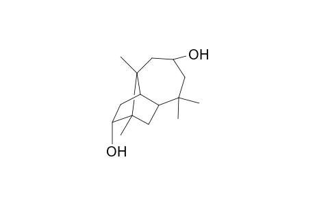 1,7,11,11-Tetramethylcycloheptano[a,g]bicyclo[2.2.1]heptane-2,9-diol (Diol I)