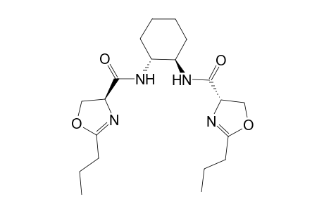 (4S)-2-propyl-N-[(1R,2R)-2-[[(4S)-2-propyl-2-oxazoline-4-carbonyl]amino]cyclohexyl]-2-oxazoline-4-carboxamide
