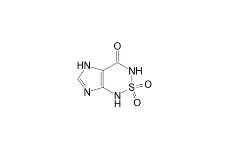 2,2-bis(oxidanylidene)-1,5-dihydroimidazo[4,5-c][1,2,6]thiadiazin-4-one