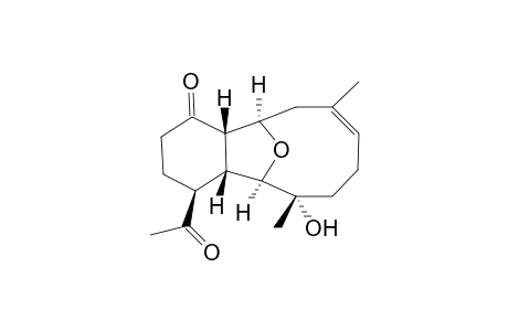 (1R,2R,6S,7S,8R,9S,12Z)-6-Acetyl-9-hydroxy-9,13-dimethyl-15-oxatricyclo[6.6.1.02,7]-pentadec-12-en-3-one