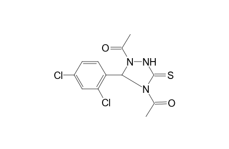 1,4-Diacetyl-5-(2,4-dichlorophenyl)-1,2,4-triazolidine-3-thione