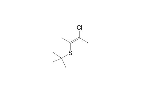 (2E)-2-(tert-butylsulfanyl)-3-chloro-2-butene