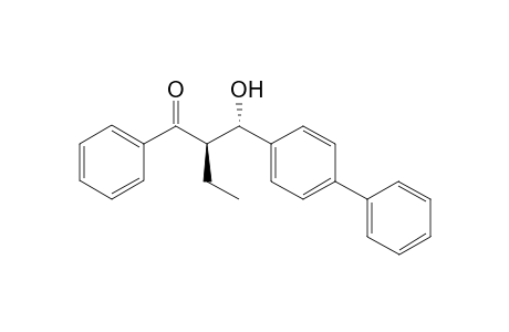 Threo-2-(Hydroxy-4'-phenylphenylmethyl)-1-phenylbutan-1-one