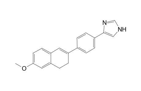 6-Methoxy-2-{4'-[4"-imidazolyl)phenyl]}-3,4-dihydronaphthalene