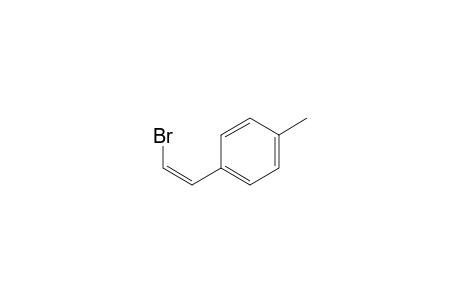 1-[(Z)-2-bromanylethenyl]-4-methyl-benzene
