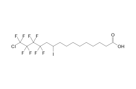 12,12,13,13,14,14.15,15-Octfluoro-15-chloro-10-iodopentadecanoic acid