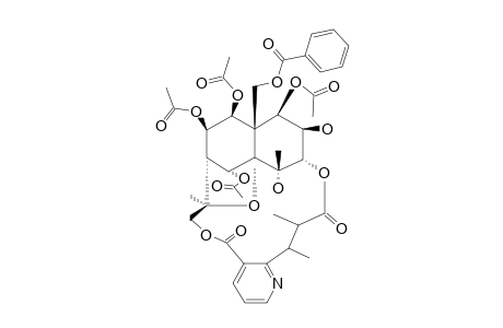 7-(ACETYLOXY)-O(11)-BENZOYL-O(2,11)-DEACETYL-7-DEOXOEVONINE