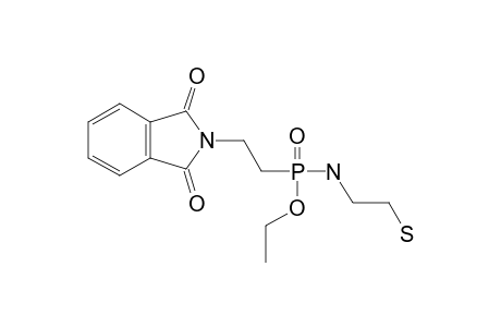 [(2-MERCAPTOETHYL)-AMIDO]-(2-PHTHALIMIDOETHYL)-PHOSPHONIC-ACID-ETHYLESTER