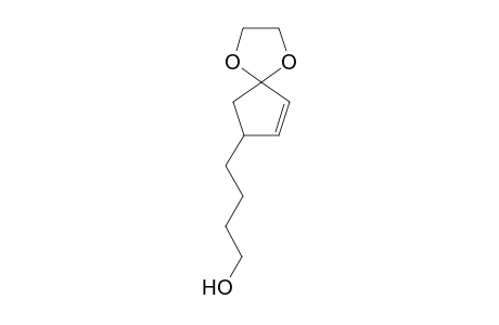 4-(4-Hydroxy)butyl)cyclopent-2-enone ethylene ketal