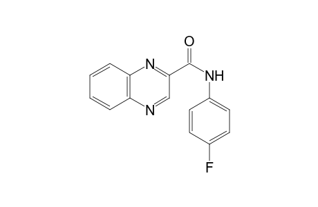 2-Quinoxalinecarboxamide, N-(4-fluorophenyl)-