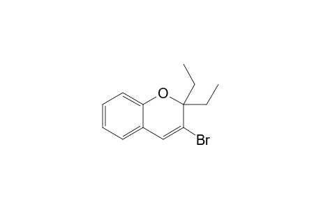 3-Bromo-2,2-diethyl-2H-1-benzopyran