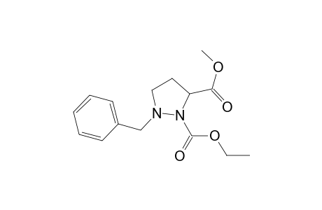 Ethyl 2-Benzyl-5-methoxycarbonyl-1-pyrazolidinecarboxylate